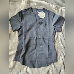 Grey Sanibel scrub top